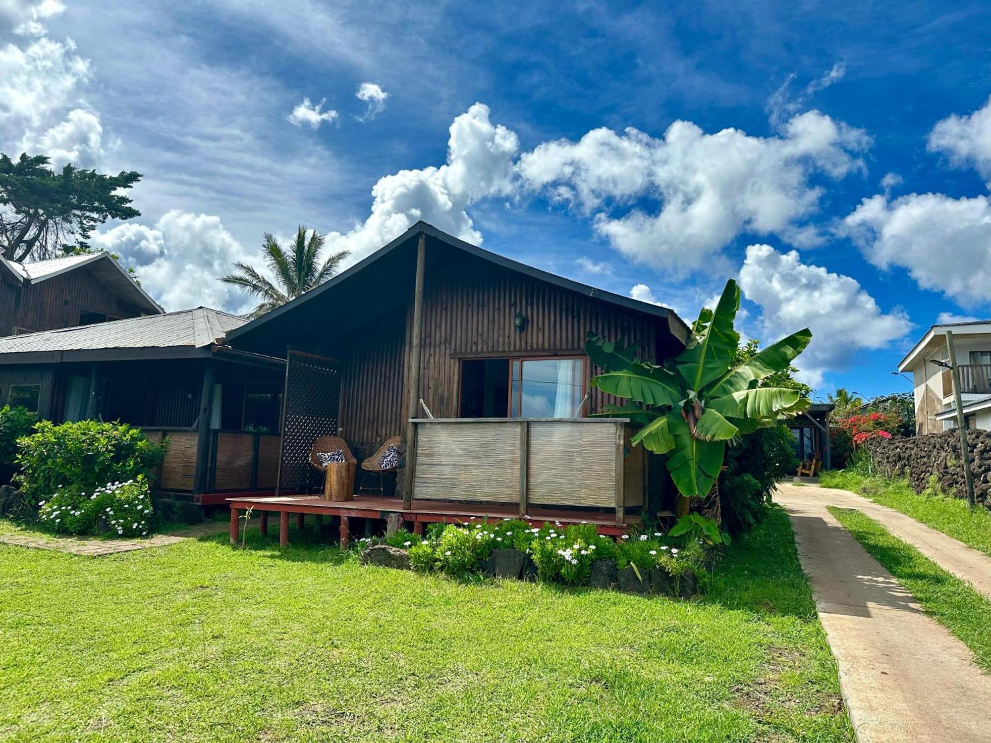 Paraiso Sunset Bungalows Ханга Роа Екстериор снимка