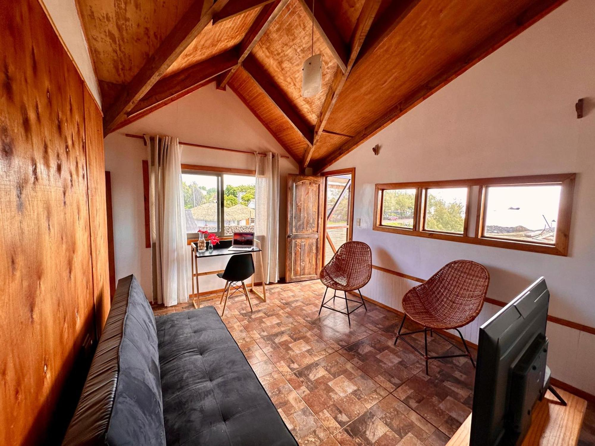 Paraiso Sunset Bungalows Ханга Роа Екстериор снимка