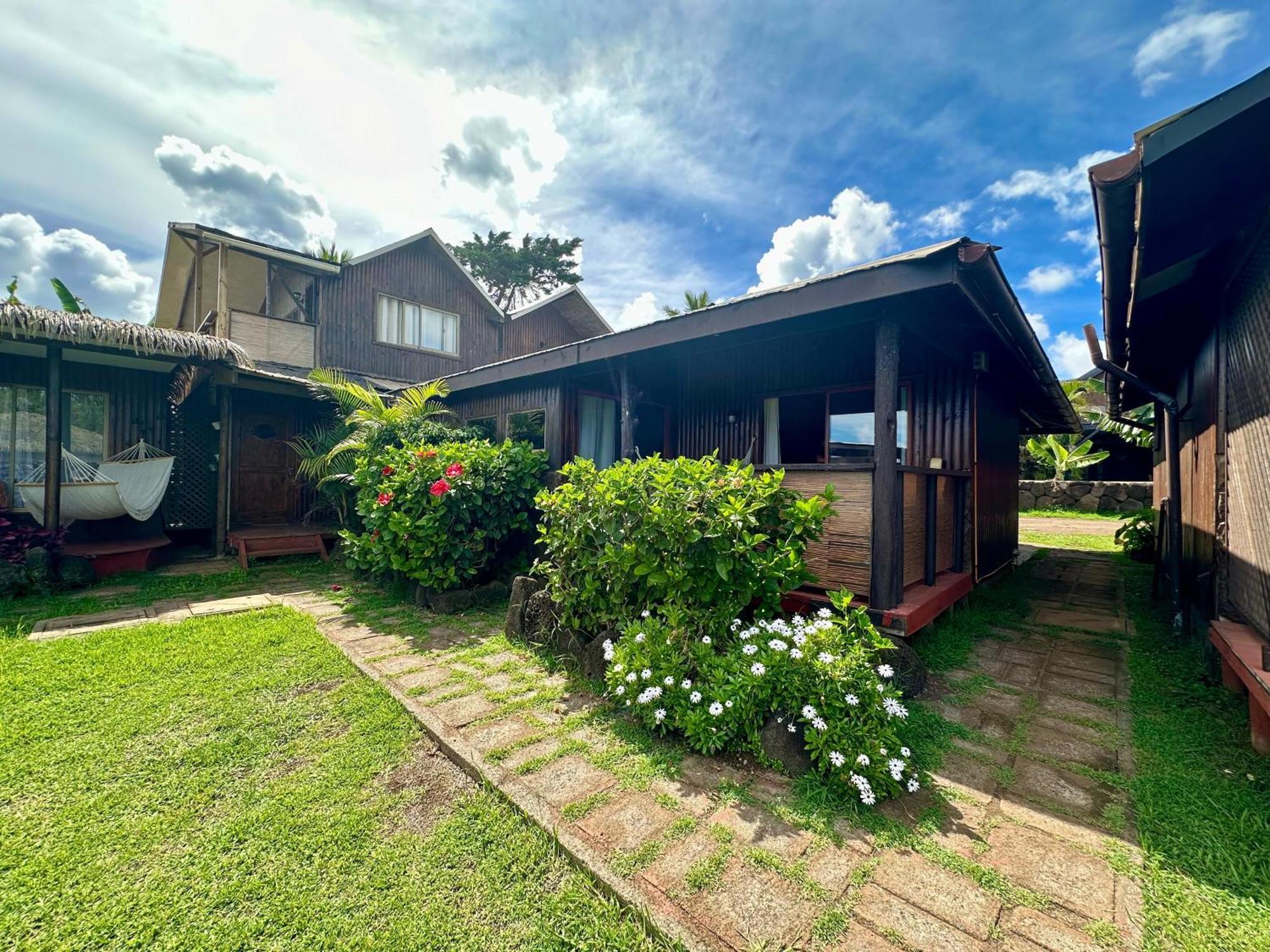 Paraiso Sunset Bungalows Ханга Роа Екстериор снимка