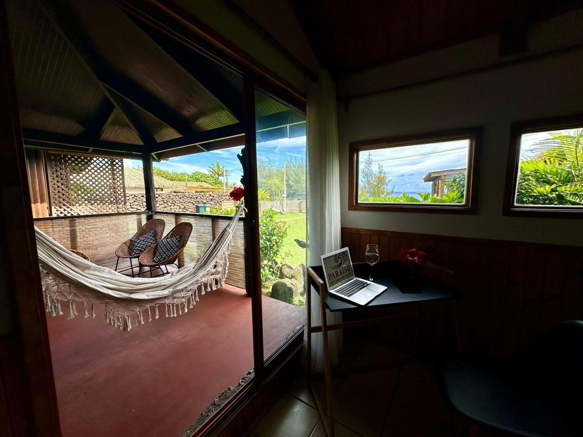 Paraiso Sunset Bungalows Ханга Роа Екстериор снимка