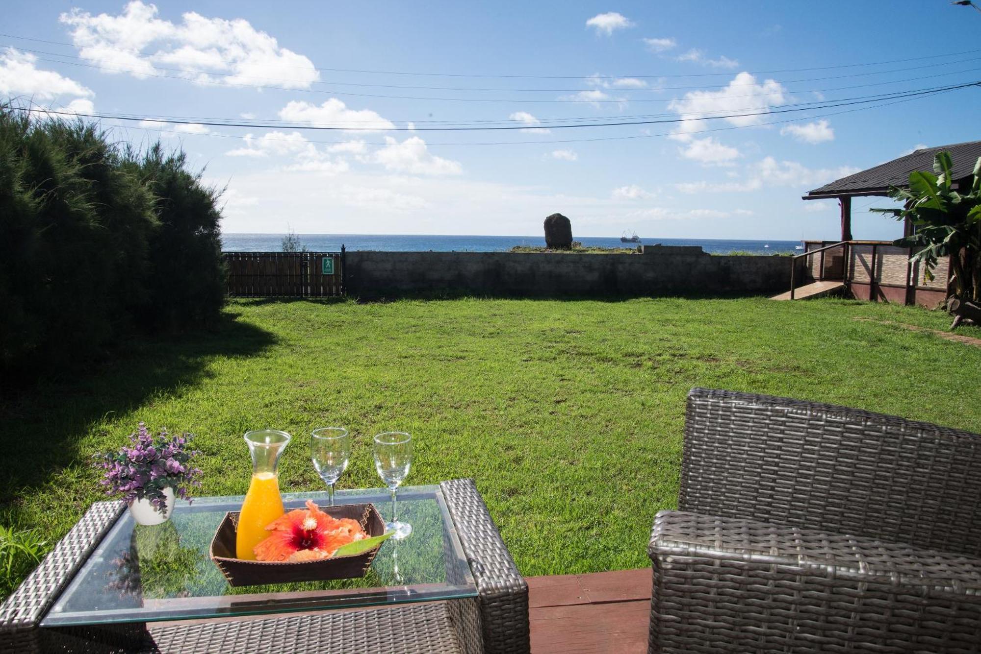 Paraiso Sunset Bungalows Ханга Роа Екстериор снимка